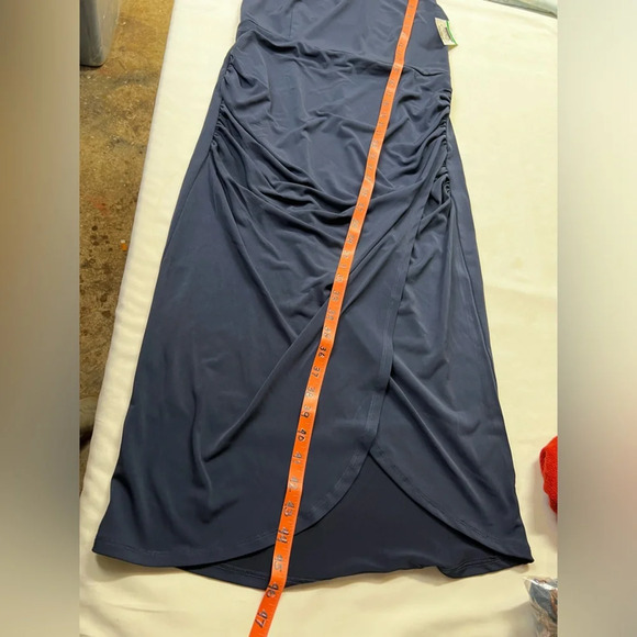 SOCIALITE Navy blue one shoulder‎ mini dress size M. - Picture 15 of 15